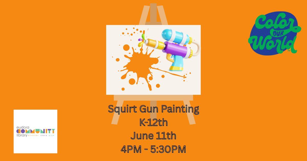 Squirt Gun Painting